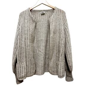 Vintage Ades of California Knit Wool Blend Cardigan Sz M